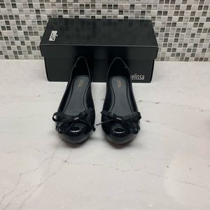 Melissa black flats